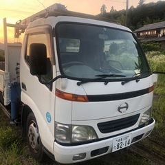 日野（HINO）デュトロ　タダノクレーン付（ユニック車）不具合有ります