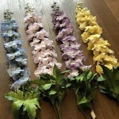 造花★デルフィニウム4色(定価@1100)★3本¥100