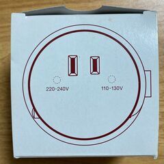 無印良品　トラベル用変圧器・３０Wの画像