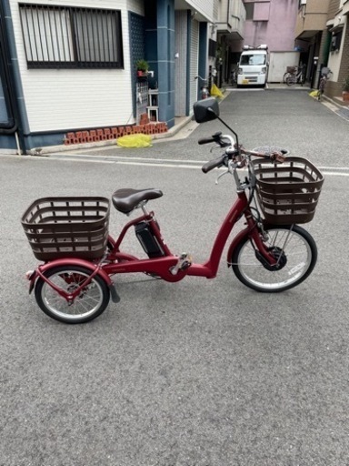 ブリヂストン 電動アシスト三輪自転車 フロンティアラクット FW0B40