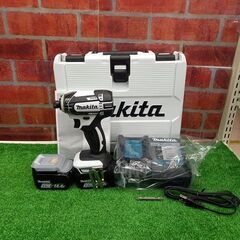マキタ makita TD138DRFXW 充電式インパクトドライバー【野田愛宕店】【店頭取引限定】【未使用】IT5SY14GHB1W