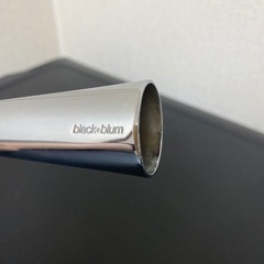 ☆クロムスチール☆black+blum flower loop［ブラック+ブラム　フラワーループ］一輪挿し・シングルフラワーベース☆モダン☆の画像