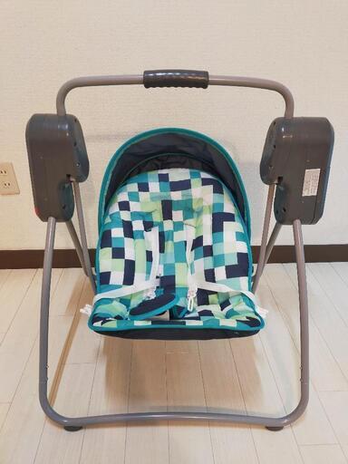 31日まで！超美品！fisher-price たためる電動スイング！