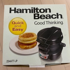 アメリカ風ホットサンドの画像