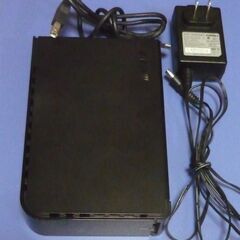 ★２ＴＢの外付けハードディスク：バッファロー製型番HD-LB2.0TU3-BKDの[中古品]:USB2.0接続HDD：詳細は以下の説明をご参照願います。の画像