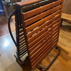 すのこ折り畳みベッド