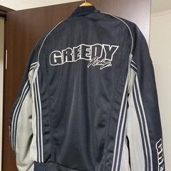 GREEDYメッシュジャケット Lサイズ　黒　　半額にしましたの画像