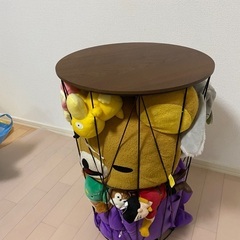 ワイヤーコーナーテーブルの画像