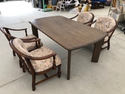 カリモク karimoku ダイニング5点セット W1650×D950×700