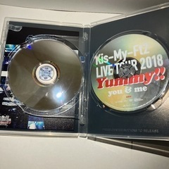 「Kis-My-Ft2/LIVE TOUR 2018 Yummy!!you&me〈2枚組〉」 Kis-My-Ft2の画像