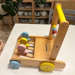 ミキハウス　カタカタ　手押し車