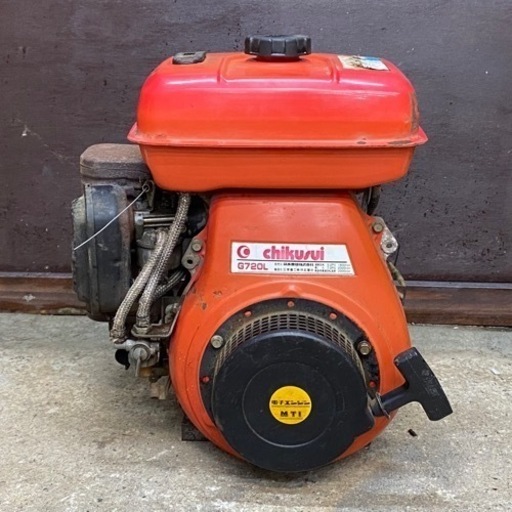 筑水 ミツビシ G720L 発動機 エンジン 7.2馬力 7.2ps 実働