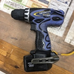 中古品　HiKOKI(ハイコーキ)旧日立工機 コードレスドライバ...