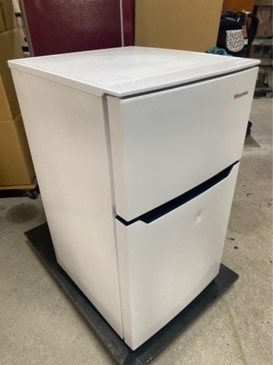 ハイセンス　2ドア冷蔵庫　2019年製　93L  美品