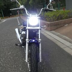 貴重　絶版車　ホンダ　マグナ50　LEDヘッドライト・テールランプ　バッテリー大型化　ピカピカ美車　程度良い　走行少ないの画像