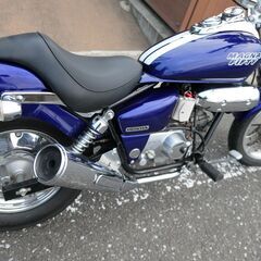 貴重　絶版車　ホンダ　マグナ50　LEDヘッドライト・テールランプ　バッテリー大型化　ピカピカ美車　程度良い　走行少ないの画像