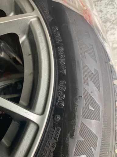 アルファード用スタッドレスタイヤホイールセット　4本