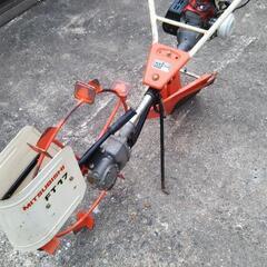 水田溝切り機