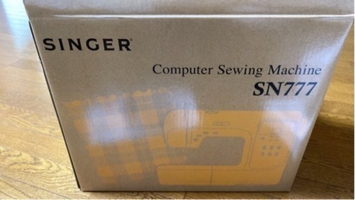 新品！　New不器用ママのミシン　シンガーコンピューターミシン