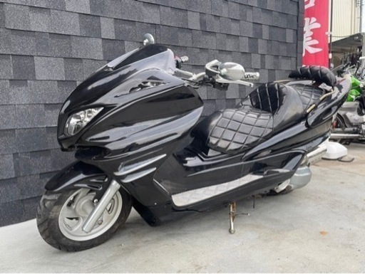 人気の定番カスタム‼︎ 【YAMAHA マジェスティ】ツインマフラー‼︎ ブラック‼︎