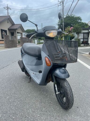 スズキ　レッツ4　黒　セルでエンジンかかります！乗れます！