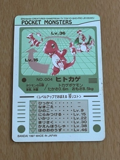 No004 ヒトカゲ
