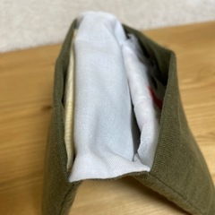 保冷剤・サニタリーケース　グリーン　外側ダブルガーゼの画像