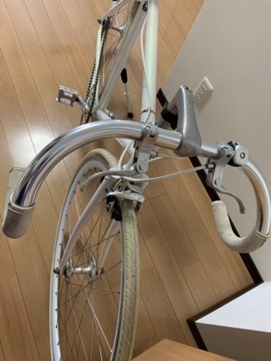 自転車　FUJI フェザー白(取引中)