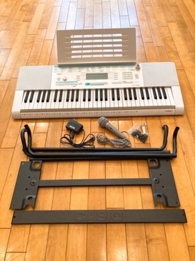 CASIO、LK-228電子ピアノ、CASIO純正スタンドCS-4B 【公式通販】