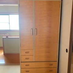 タンス　衣装箪笥　木製　収納　スーツ収納