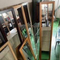 ● スタンドミラー、壁掛けミラー、姿見、1枚1000円の画像