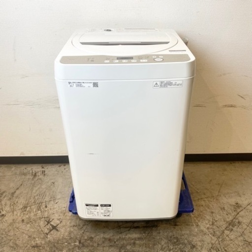 受け渡し予定あり 受付終了 2020年製 シャープ 洗濯機 洗濯 6.0kg 乾燥 3.0kg