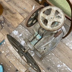 男前コーナー かき氷機 手動 オブジェ インテリア レトロ 昭和の画像