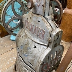 男前コーナー かき氷機 手動 オブジェ インテリア レトロ 昭和の画像