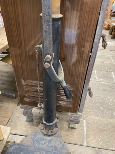 体重計 ばかり 計り ブリキ 昭和レトロ 可動品 120kg 32貫 キャスター付き 大日本東京守谷製造