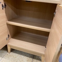 オープンシェルフ ラック 棚 飾り棚 ローボード キャビネットの画像