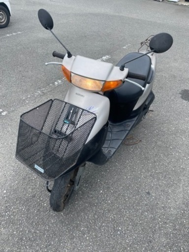 スズキ　レッツ２（２スト）　実働車　　リサイクルショップ宮崎屋住吉店　22.7.19　ｙ