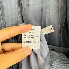 【フリーサイズ】シフォンロングスカートの画像
