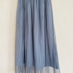 【フリーサイズ】シフォンロングスカート