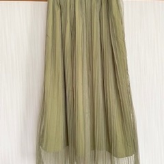 【フリーサイズ】シフォン　ロングスカート