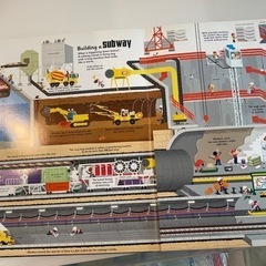 英語仕掛け絵本　The Ultimate Construction Site Bookの画像
