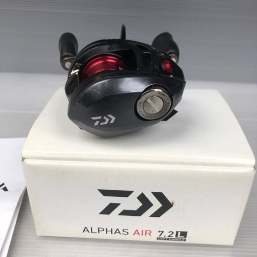 リール　ダイワ ALPHAS AIR7.2L  左ハンドル