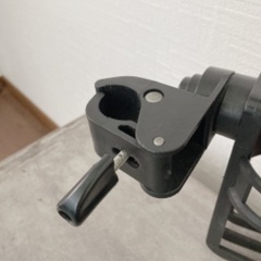 ドリンクホルダーとブランケットクリップ