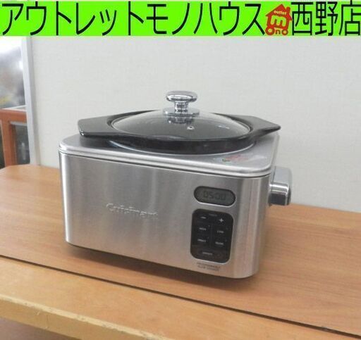スロークッカー 2015年製 クイジナート PSC-400PCJ 電気鍋 煮込み 3L 保温 Cuisinart 札幌 西野店