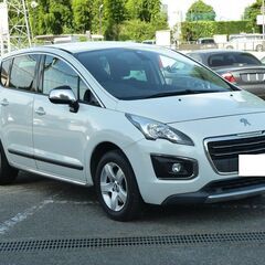 H28 3008 プレミアム メモリーナビ　フルセグTV キーレス 純正AW 車検6年2月 R4年自動車税込 16006の画像