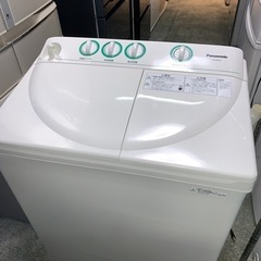 美品　Panasonic 2槽式洗濯機　4キロ　2017年製