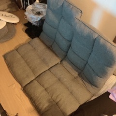 早いもの勝ち　無料でいいです！リクライニング一人用折り畳み座椅子の画像