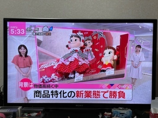 ソニーBRAVIA液晶テレビ46インチ（少々難あり）