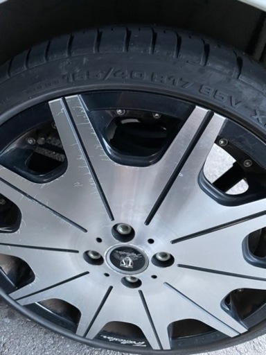 -売約済-165/40R17 ホイル４本セット