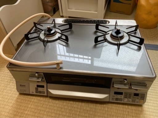 【最終値下げ】2017年製リンナイ　ガラストップコンロ都市ガス